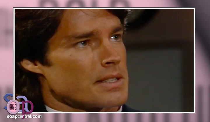 Ridge realizes what derailed his wedding